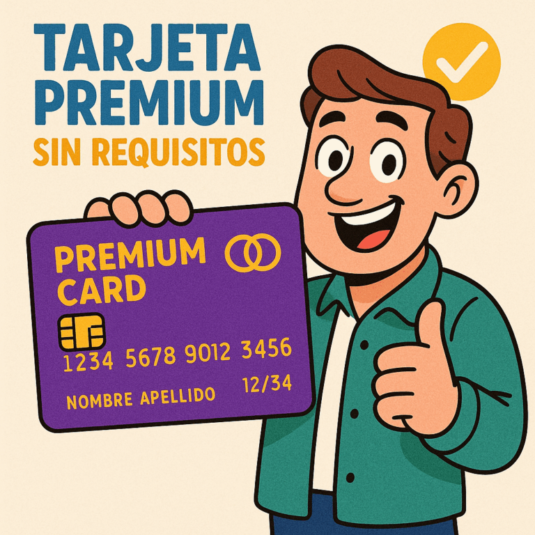 💳 Consigue tu Visa Platinum en 2 minutos