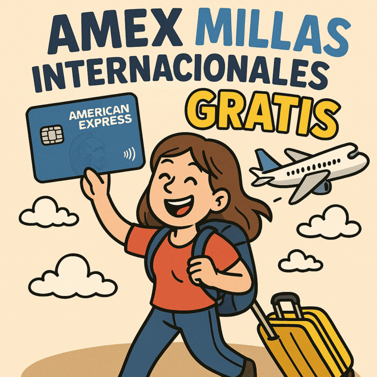 Gana millas internacionales con tu Amex: guía completa para acumular, optimizar y canjear como un pro