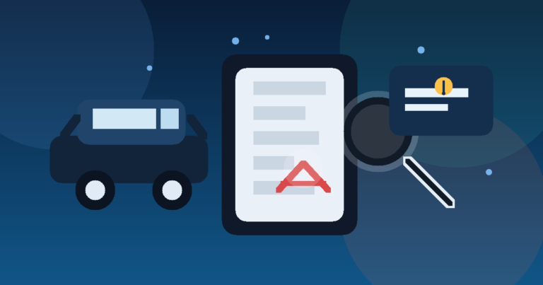 Ilustración abstracta sobre CONDUSEF automotriz y comparación de crédito